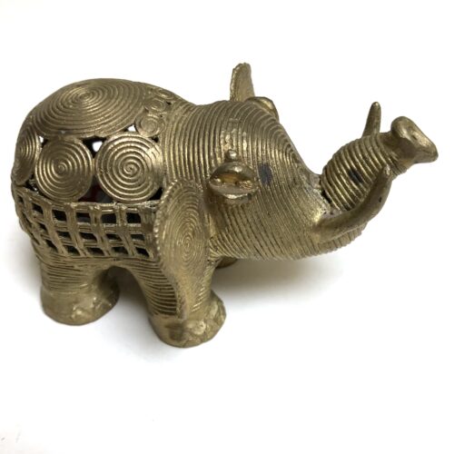 Filligree Brass Elephant